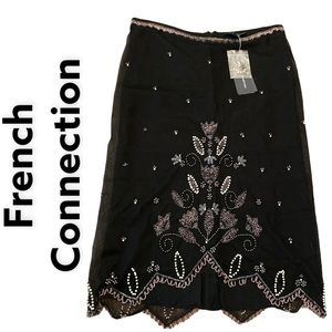 💥3 for $15 SUPER SALE💥 French Connection Beaded Skirt